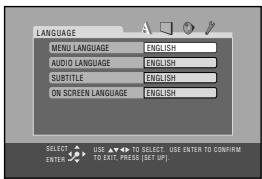 JVC UX-S77 - Display the Setup Menu. - 2
