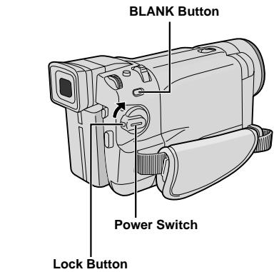 BLANK Button Power Switch Lock Button