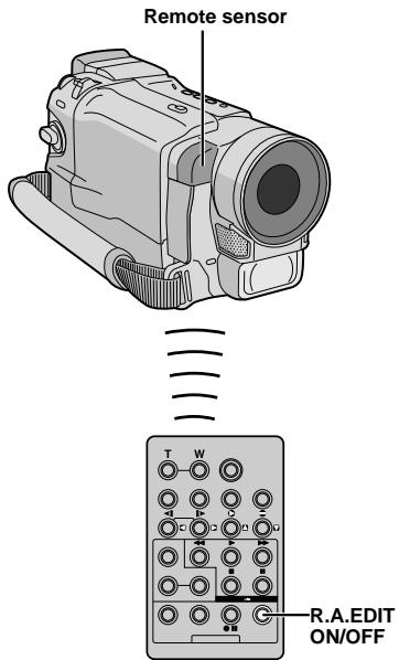 Remote sensor T W R.A.EDIT ON/OFF