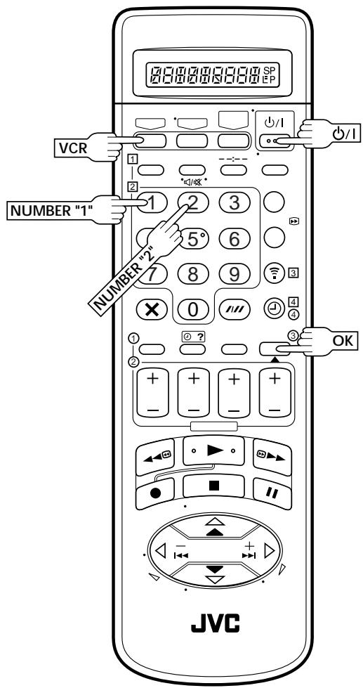 JVC HR-S8600EU - Fonctions de la télékommande - 1