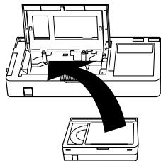JVC KV-V8 - How to play back VHS-C cassette tape recorded by Video Movie - 2