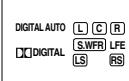 JVC RX-D301S - Turn MULTI JOG to select the Surround/DSP mode you want. - 1
