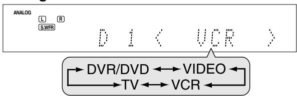JVC RX-D301S - Turn MULTI JOG to select the appropriate setting. - 1
