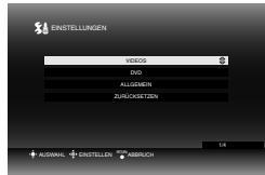 JVC CU-VD40ER - Bedienung der Menüs - 3