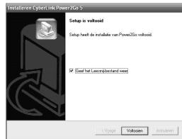 JVC CU-VD40ER - Klik op "Voltooien". - 1