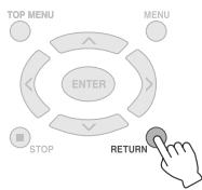 JVC CU-VD40ER - Uscita dallo schermo del menu - 1