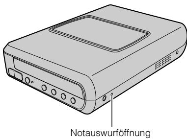 JVC CU-VD40ER - Wenn eine Disc nicht ausgeworfen werden kann - 1