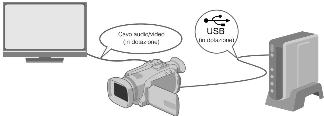 JVC CU-VD40ER - Collegamento. - 1