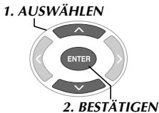 JVC CU-VD40ER - Bedienung der Menüs - 2