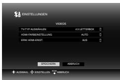 JVC CU-VD40ER - Bedienung der Menüs - 9