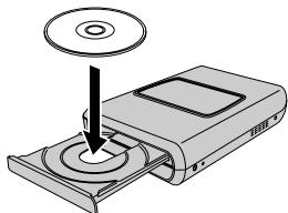 JVC CU-VD40ER - Insertion d'un disque - 1