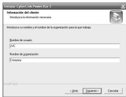 JVC CU-VD40ER - Revise la información que aparece en pantalla y hagablick en "Si" para confirmarla. - 2