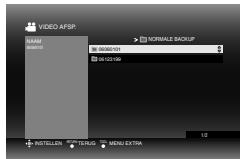 JVC CU-VD40ER - Selecteer de datum opgeslagen in DVD. - 2