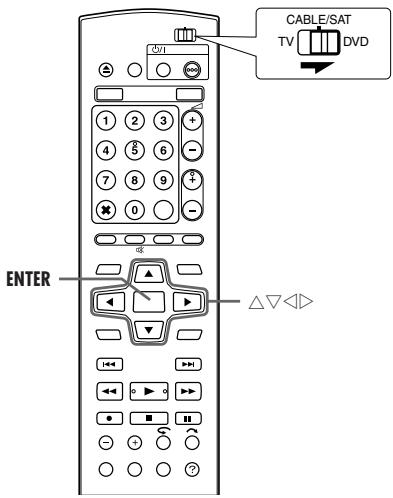 JVC DR-MH20S - Réglage du tuner - 1