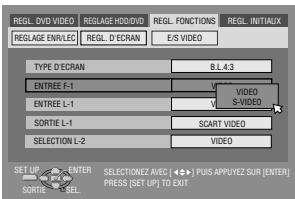 JVC DR-MH20S - Réglage d'entrée f-1 - 1