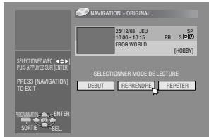 JVC DR-MH20S - Recherche du début d'un titre - 3