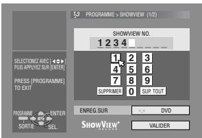 JVC DR-MH20S - Enregistrement programme avec le système showview - 2