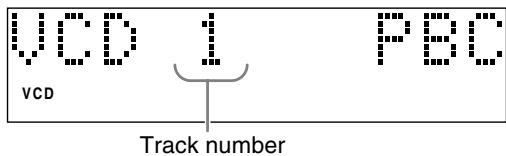 JVC FS-XA1 - Display window during disc playback - 3
