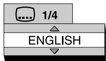 JVC FS-XA1 - Press SUBTITLE during playback of a disc containing subtitles in several languages. - 1
