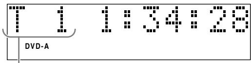JVC FS-XA1 - Display window during disc playback - 2