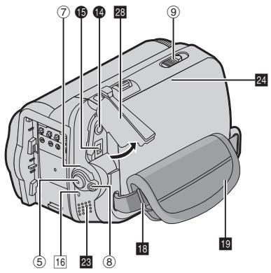 JVC GR-D822EX - Pour reinsérer la pile - 3