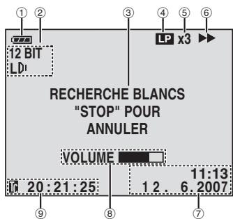 JVC GR-D822EX - Pendant la lecture vidéo - 1