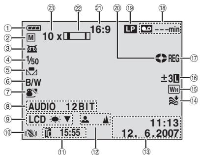 JVC GR-D822EX - Durante La Registrazione Video - 1