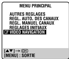 JVC HR-J870MS - Accéder à l'écran "VIDEO navigation - 1