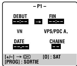 JVC HR-J870MS - Acceder à l'écran de programmation. - 1