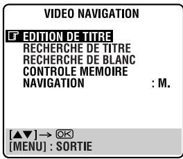 JVC HR-J870MS - Accéder à l'écran "edition de TITRE". - 1