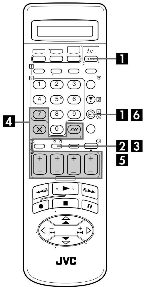 JVC HR-J870MS - Remarques: - 1