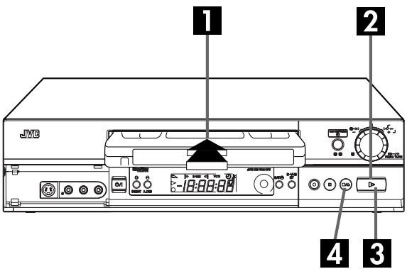 JVC HR-S7965EF - Lecture simple - 1