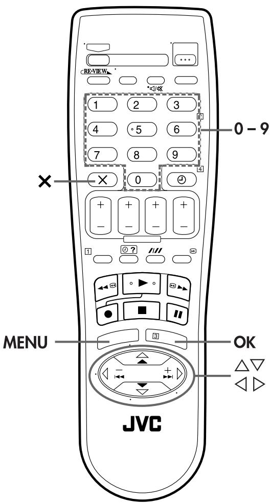 JVC HR-S7965EF - Remarques: - 1