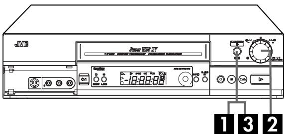 JVC HR-S7965EF - Avant d'effectuer l'enregistrement par minuterie express de 24 heures: - 1