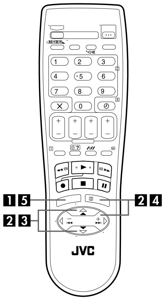 JVC HR-S7965EF - Réglage de mode - 1