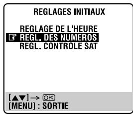JVC HR-S7965EF - Acceder à l'écran de "REGL. controlle SAT - 1