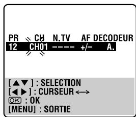 JVC HR-S7965EF - Sélectionner la gamme. - 1