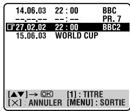 JVC HR-S7965EF - Annuler les informations cassette. - 1