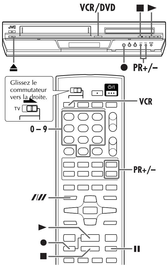 JVC HR-XV48EF - Enregistrement simple - 1