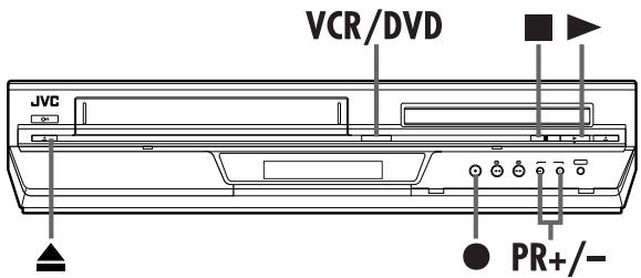 JVC HR-XVS30EF - Enregistrement simple - 1