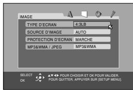 JVC HR-XVS30EF - Acceder à l'écran du menu de configuration DVD. - 1