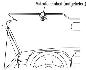 JVC KS-BTA200 - Installieren Sie die Mikrofoneinheit. Zum Anbringen auf der Sonnenblende - 1