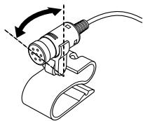 JVC KS-BTA200 - Bevestig de microfoon op de microfoon-clip. - 2