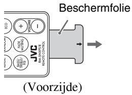 JVC NX-PS1E - De afstandsbediening voorbereiden - 1