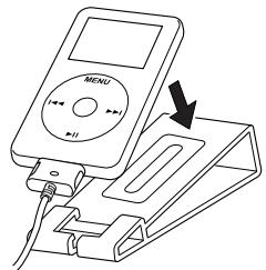 JVC NX-PS1E - Anschlieben des iPod - 2
