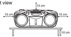 JVC RC-EX16B - Caution: Proper Ventilation - 1