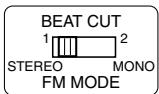 JVC RC-EX16B - BEAT CUT/FM MODE SWITCH - 1
