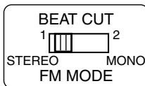 JVC RC-EX16B - BEAT CUT/FM MODE SWITCH - 1