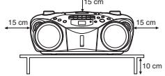 JVC RC-EX16B - Caution: Proper Ventilation - 1