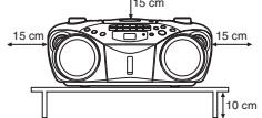 JVC RC-EX16B - Caution: Proper Ventilation - 1